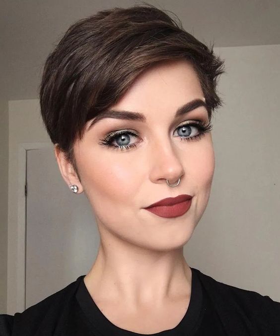 Pixie Cuts with Bangs for Fine Hair
