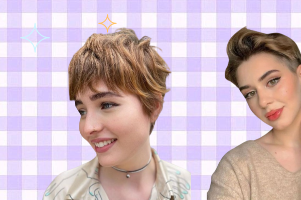 pixie cut with bangs hairstyle for women
