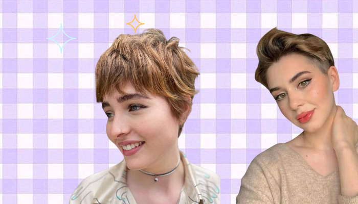 pixie cut with bangs hairstyle for women