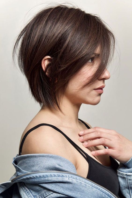 Long Pixie Cut for Thick Hair image shelikepink